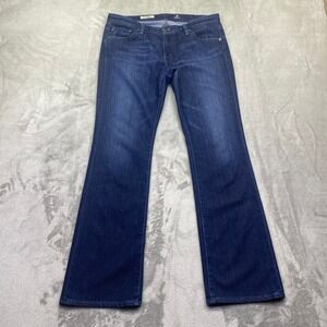 AG Adriano Goldschmied The Angelina Petite Bootcut Jeans Dark Wash Sz 29 Fit 31"
